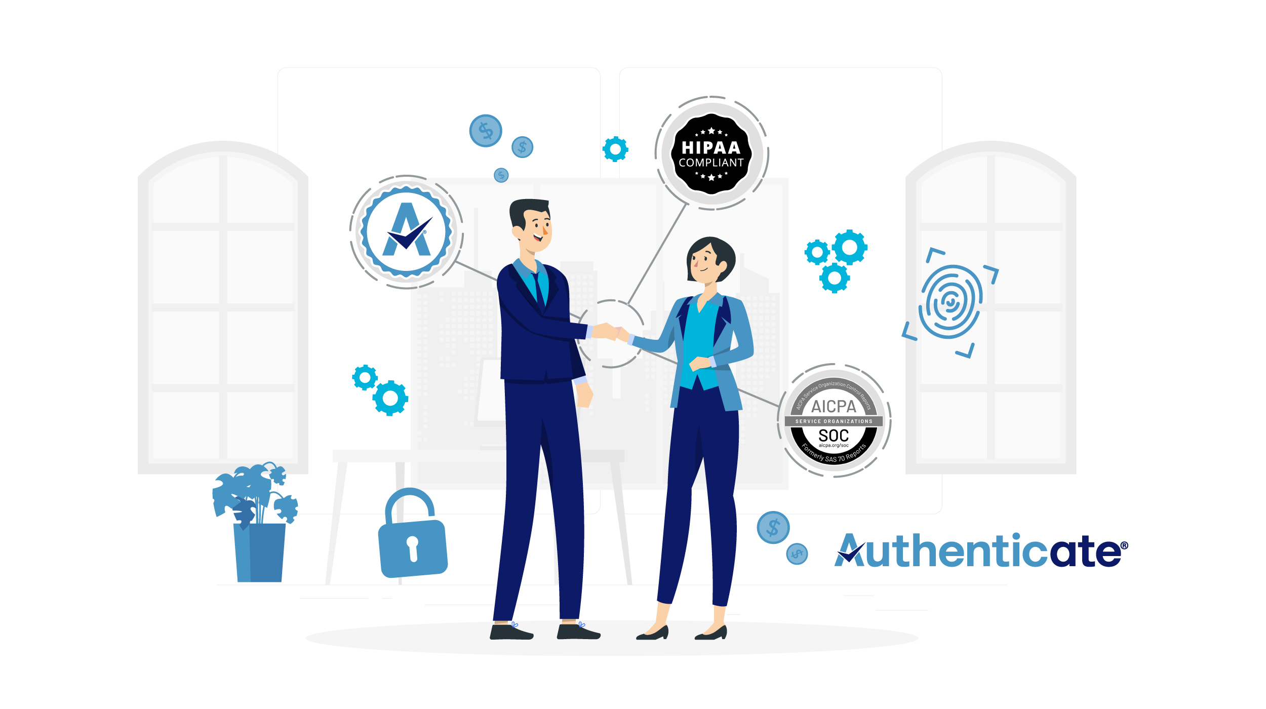 Ensuring Trust and Security: How Authenticate® Meets SOC 2, HIPAA, and Other Compliance Standards